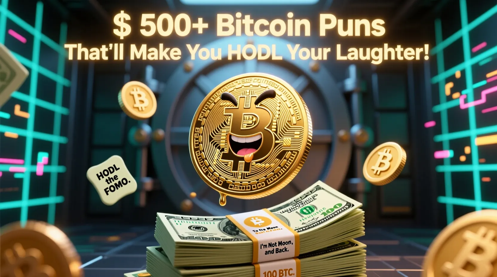 You are currently viewing 💰 500+ Bitcoin Puns That’ll Make You HODL Your Laughter!