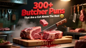Read more about the article 300+ Butcher Puns That Are a Cut Above the Rest 🥩😂