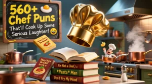 Read more about the article 🍳 560+ Chef Puns That’ll Cook Up Some Serious Laughter! 😂