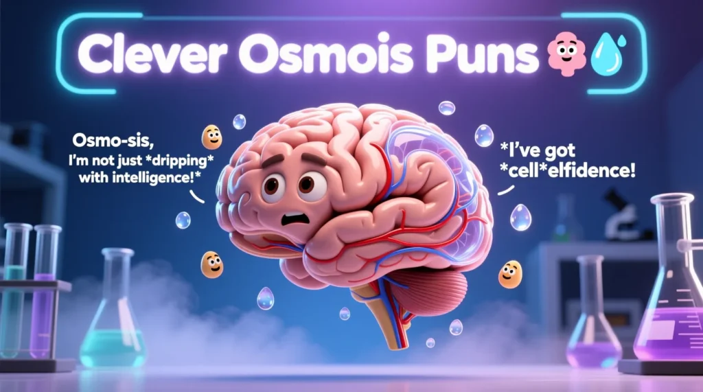 Clever Osmosis Puns