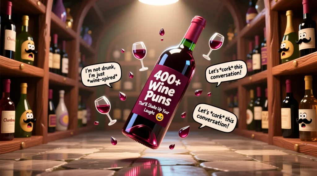 400+ Funny Cocktail Puns That’ll Shake Up Your Laughs 🍸😂