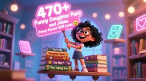 Read more about the article 470+ Funny Daughter Puns and Jokes Every Parent Will Love! 💖🤣