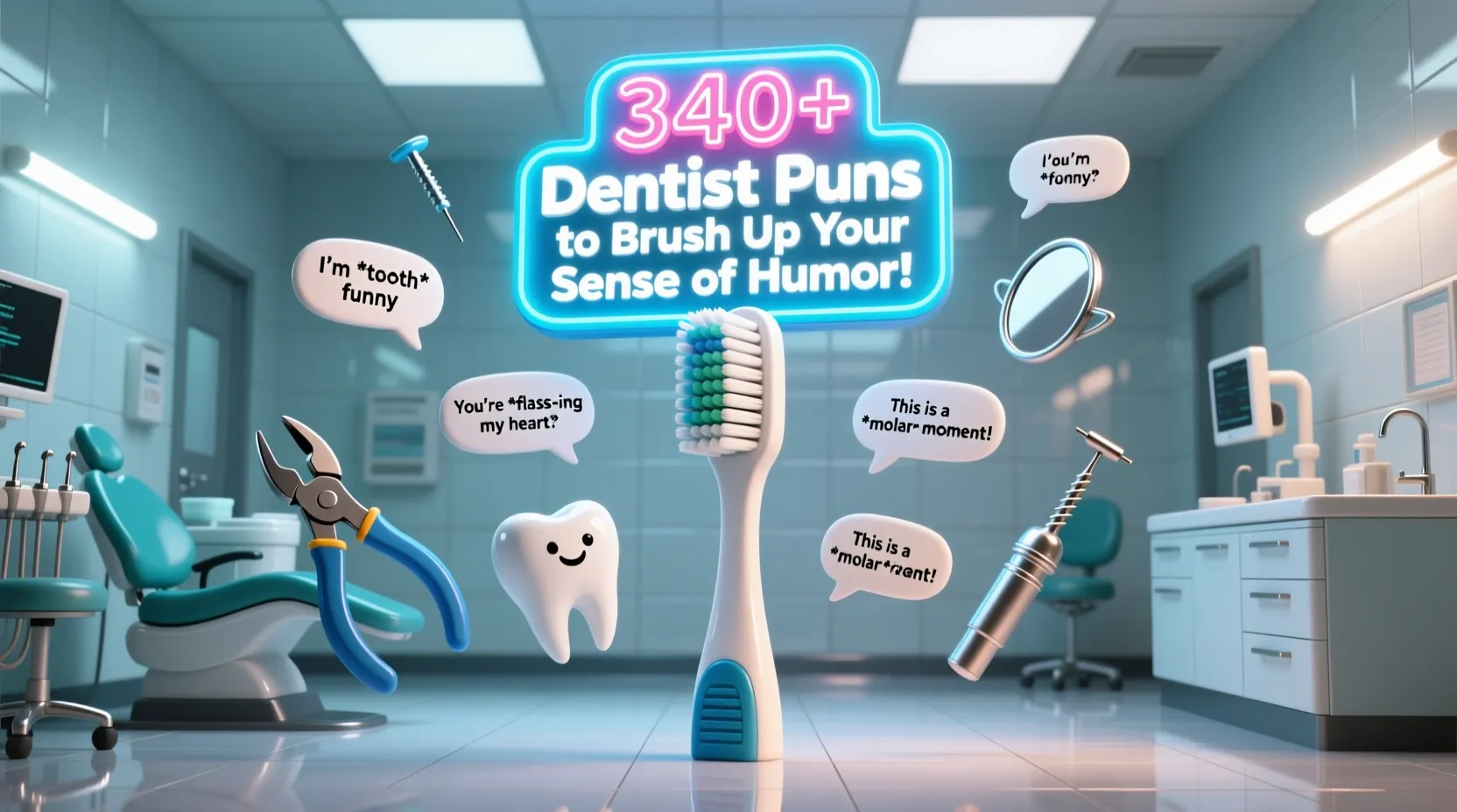 You are currently viewing 🪥 340+ Dentist Puns to Brush Up Your Sense of Humor! 😆🦷