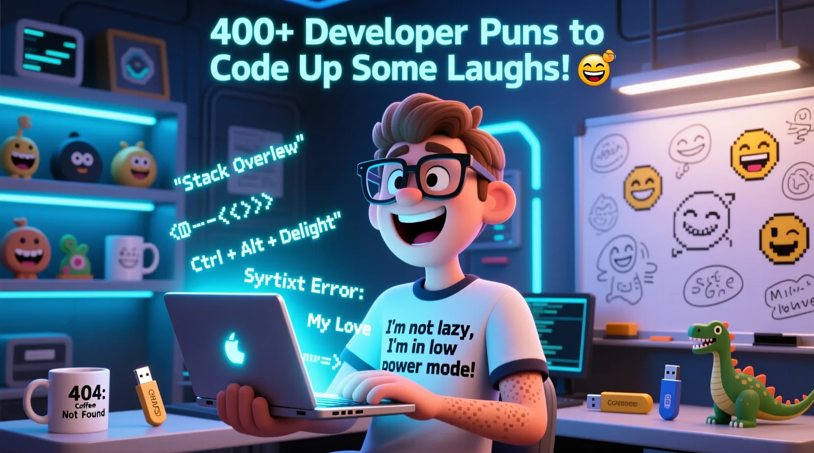 Read more about the article 400+ Developer Puns to Code Up Some Laughs! 🤣👨‍💻