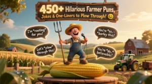 Read more about the article 450+ Hilarious Farmer Puns, Jokes & One-Liners to Plow Through! 🚜🤣