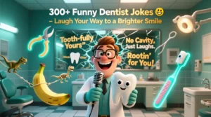 Read more about the article 300+ Funny Dentist Jokes 😁 – Laugh Your Way to a Brighter Smile