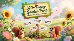 Read more about the article 320+ Funny Garden Puns That’ll Make Your Day Bloom with Laughter 🌼😂