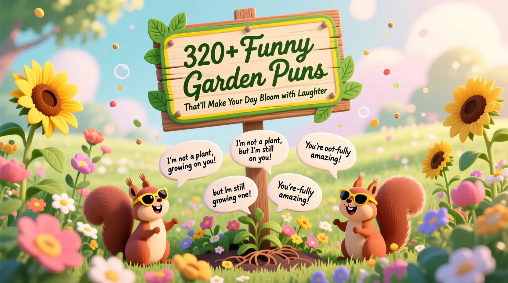 Read more about the article 320+ Funny Garden Puns That’ll Make Your Day Bloom with Laughter 🌼😂
