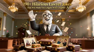 Read more about the article 190+ Hilarious Lawyer Jokes That Will Make You Litigate With Laughter ⚖️