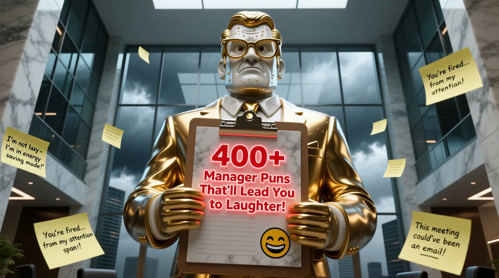 You are currently viewing 400+ Manager Puns That’ll Lead You to Laughter! 😂📋