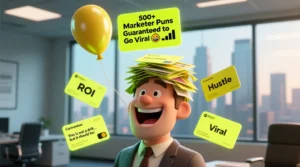 Read more about the article 500+ Marketer Puns Guaranteed to Go Viral 😂📊