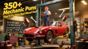 Read more about the article 🚗 350+ Mechanic Puns That’ll Fix Your Bad Mood Fast! 😂