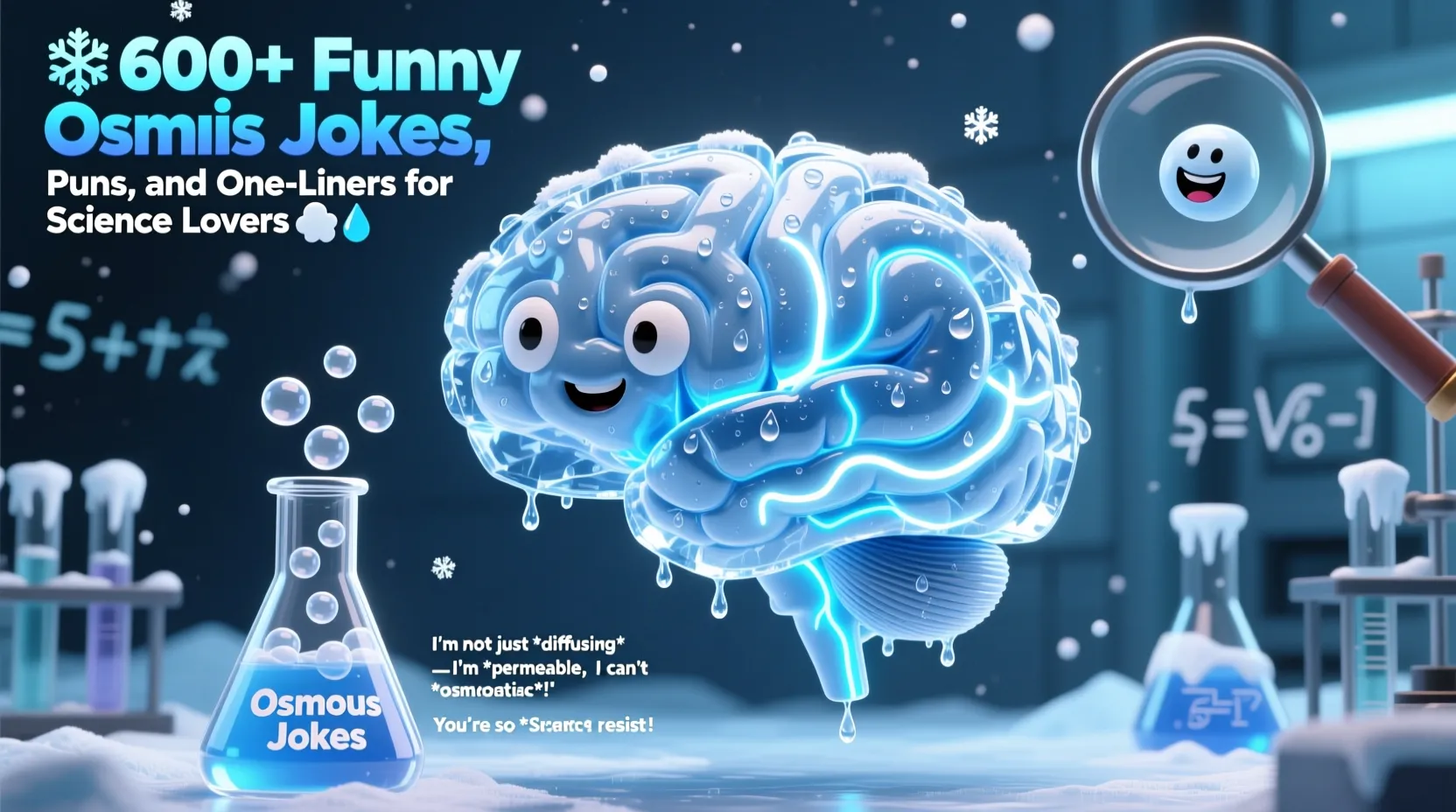 You are currently viewing 600+ Funny Osmosis Jokes, Puns, and One-Liners for Science Lovers 🧠💦