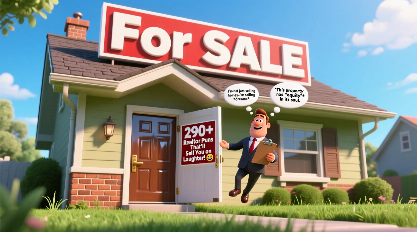 Read more about the article 🏠 290+ Realtor Puns That’ll Sell You on Laughter! 😂