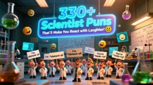 Read more about the article 330+ Scientist Puns That’ll Make You React with Laughter! 🧪😂