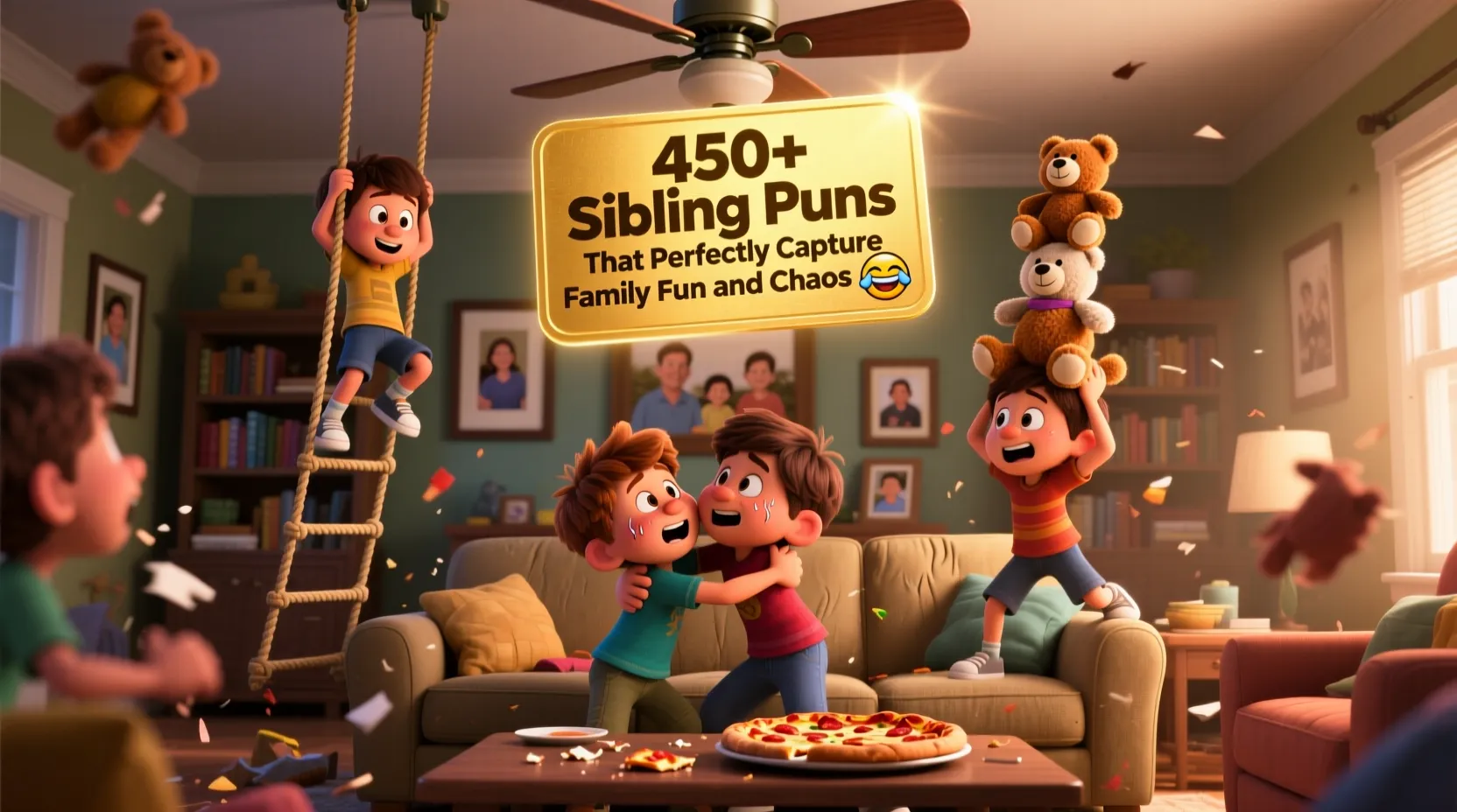 You are currently viewing 450+ Sibling Puns That Perfectly Capture Family Fun and Chaos 😂
