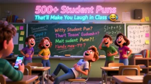 Read more about the article 500+ Student Puns That’ll Make You Laugh in Class 🎓😂