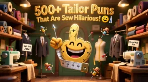 Read more about the article 500+ Tailor Puns That Are Sew Hilarious! 😎👔