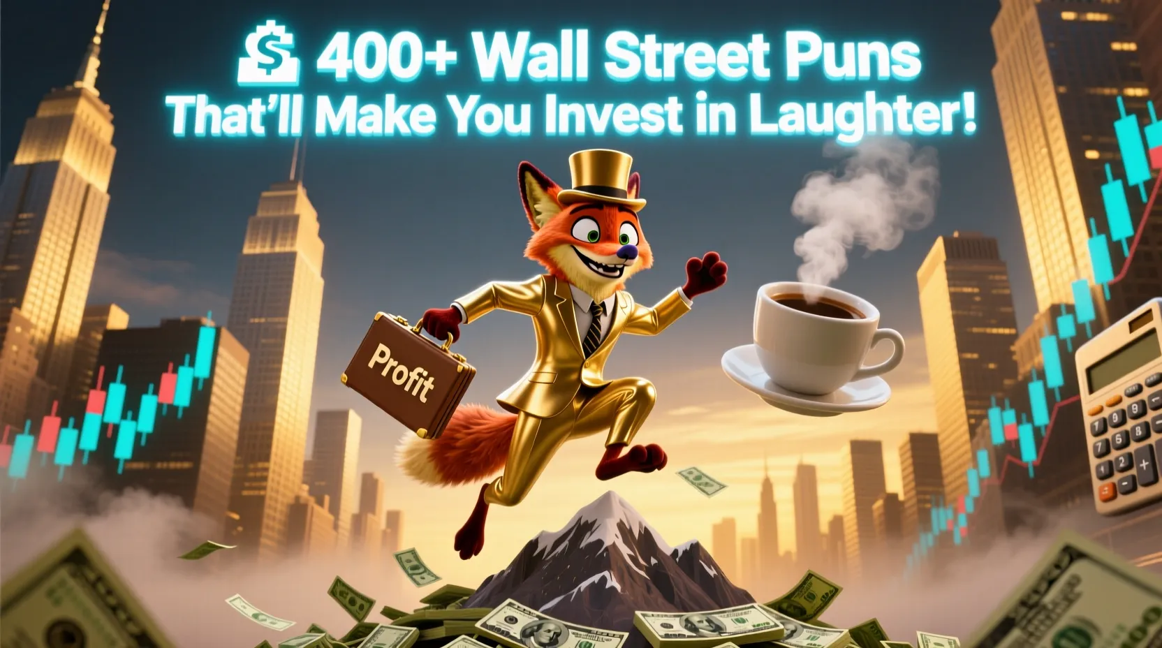 You are currently viewing 💼 400+ Wall Street Puns That’ll Make You Invest in Laughter!