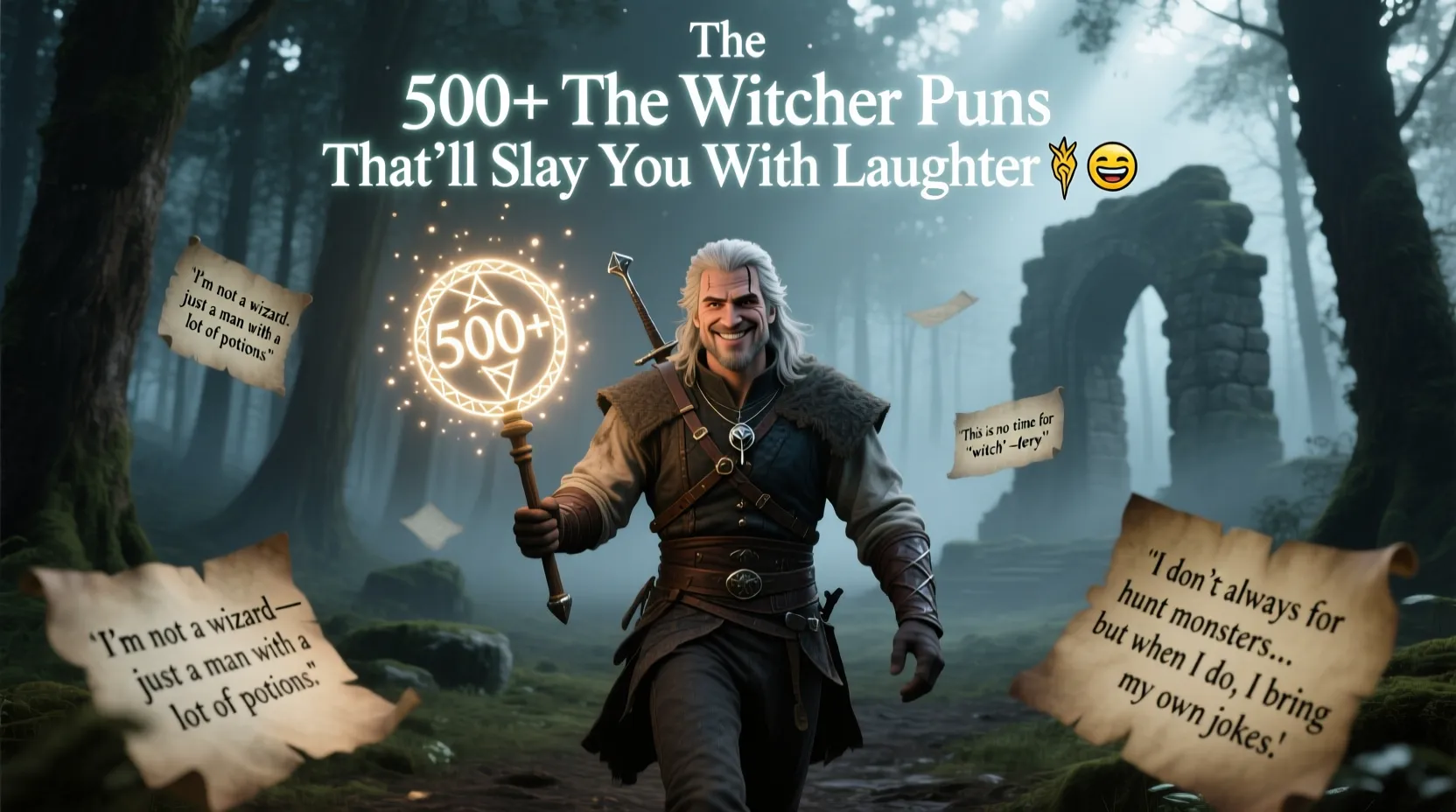 Read more about the article 500+ The Witcher Puns That’ll Slay You With Laughter 🧙‍♂️😂