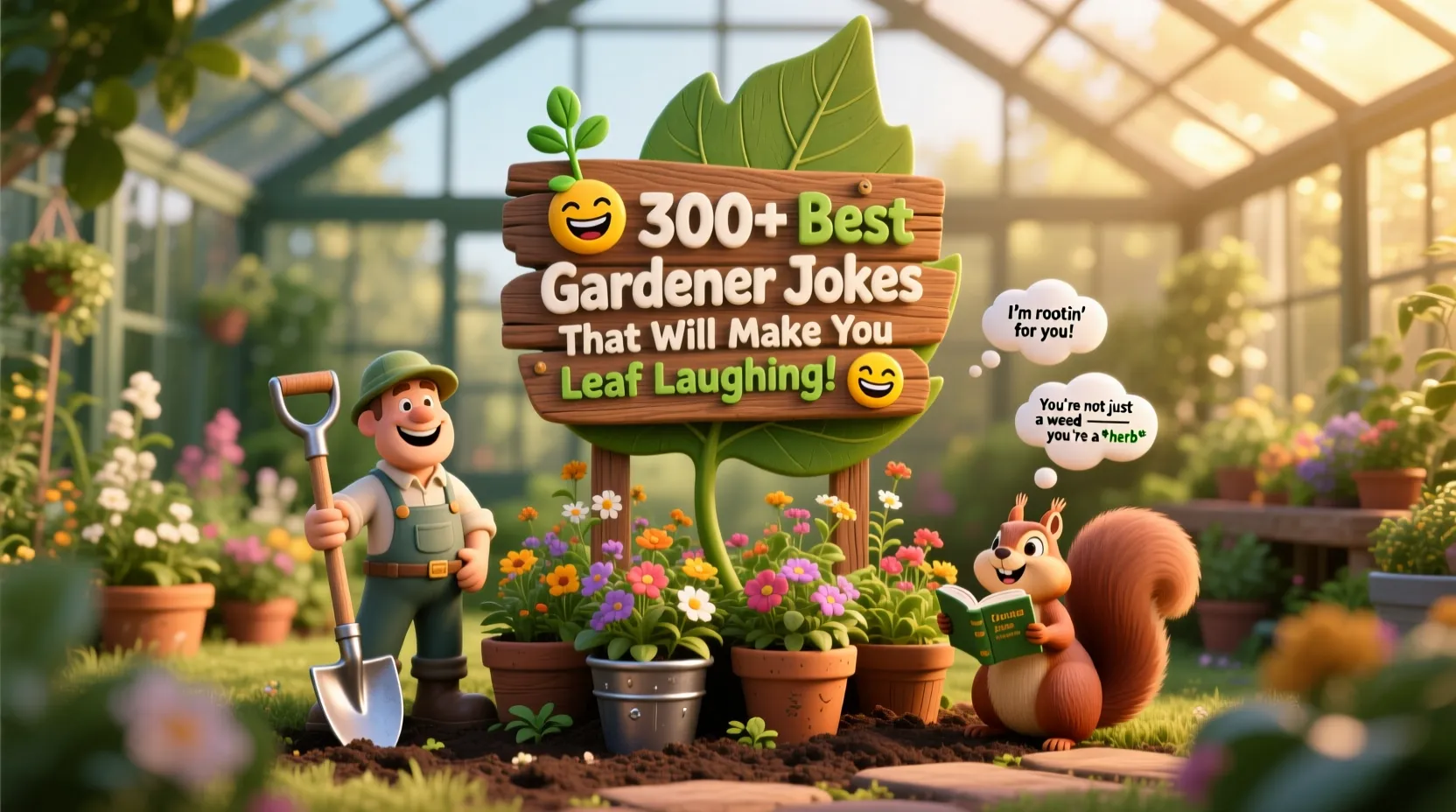 You are currently viewing 🌱😂 300+ Best Gardener Jokes That Will Make You Leaf Laughing! 🌷🤣