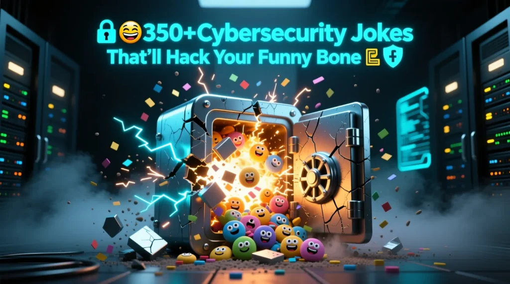 🔐😂350+Cybersecurity Jokes That’ll Hack Your Funny Bone 💻🛡️