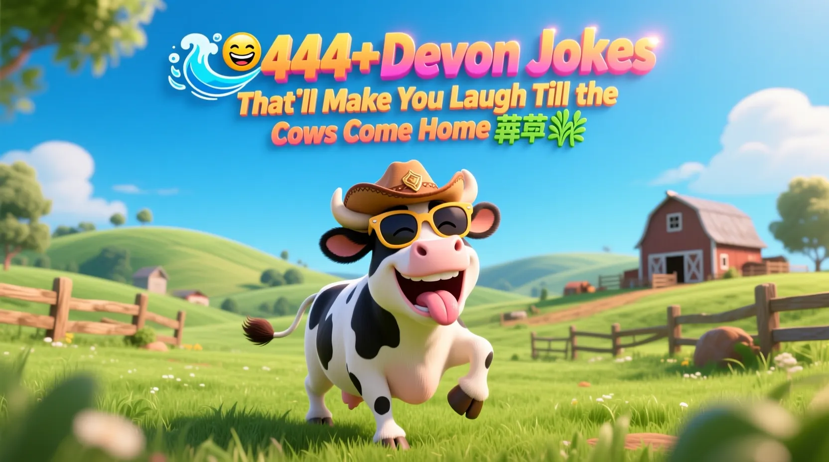 Read more about the article 🌊😂444+Devon Jokes That’ll Make You Laugh Till the Cows Come Home 🐄🌿