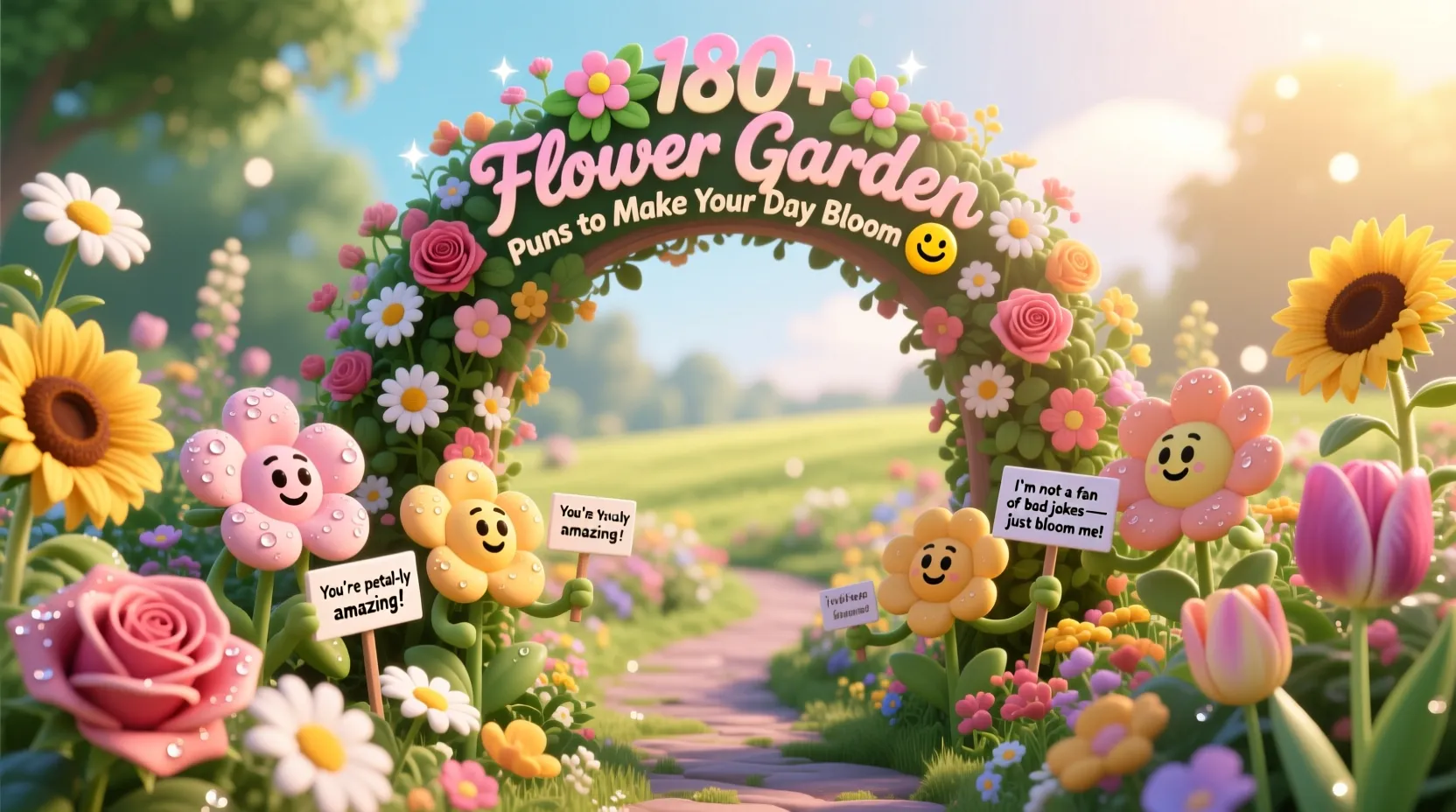 You are currently viewing 🌸🌿 180+ Flower Garden Puns to Make Your Day Bloom 😂🌷