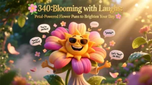 Read more about the article 🌸340+Blooming with Laughs: Petal-Powered Flower Puns to Brighten Your Day 🌼
