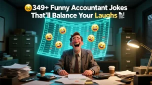 Read more about the article 😂349+Funny Accountant Jokes That’ll Balance Your Laughs 📊