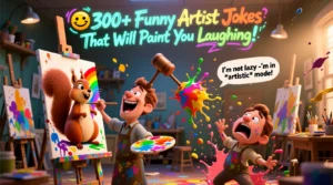 Read more about the article 🎨😂300+Funny Artist Jokes That Will Paint You Laughing!