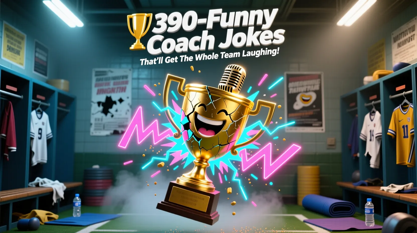 You are currently viewing 🏆🎤😂390+Funny Coach Jokes That’ll Get the Whole Team Laughing!