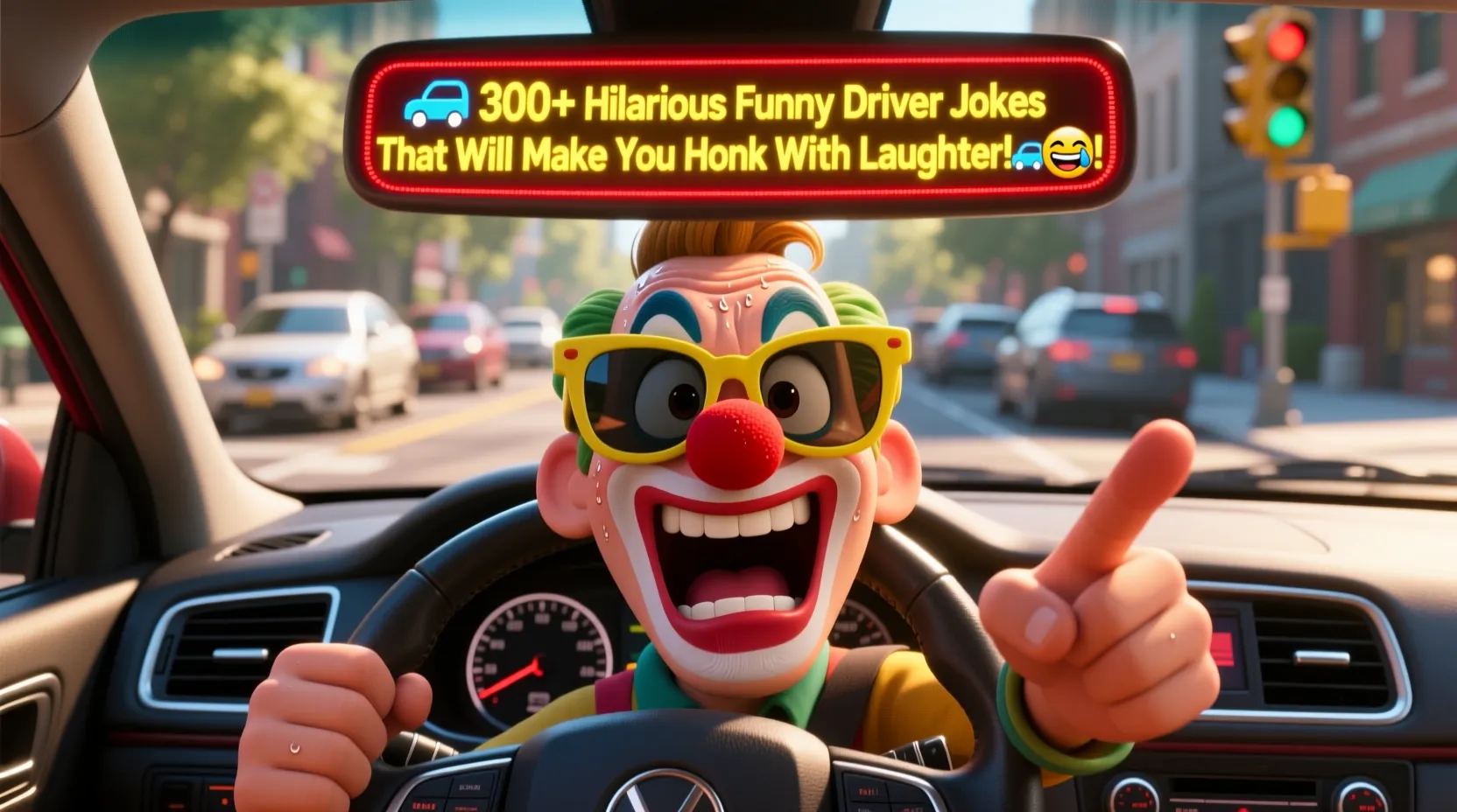 Read more about the article 🚗🤣300+Hilarious Funny Driver Jokes That Will Make You Honk With Laughter! 🚦😂