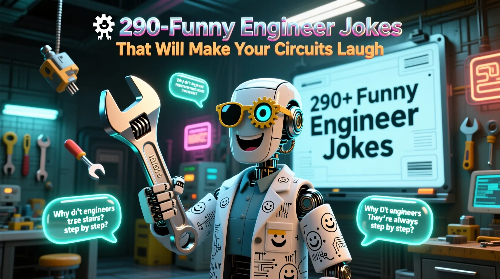 You are currently viewing 🤖⚙️290+Funny Engineer Jokes That Will Make Your Circuits Laugh