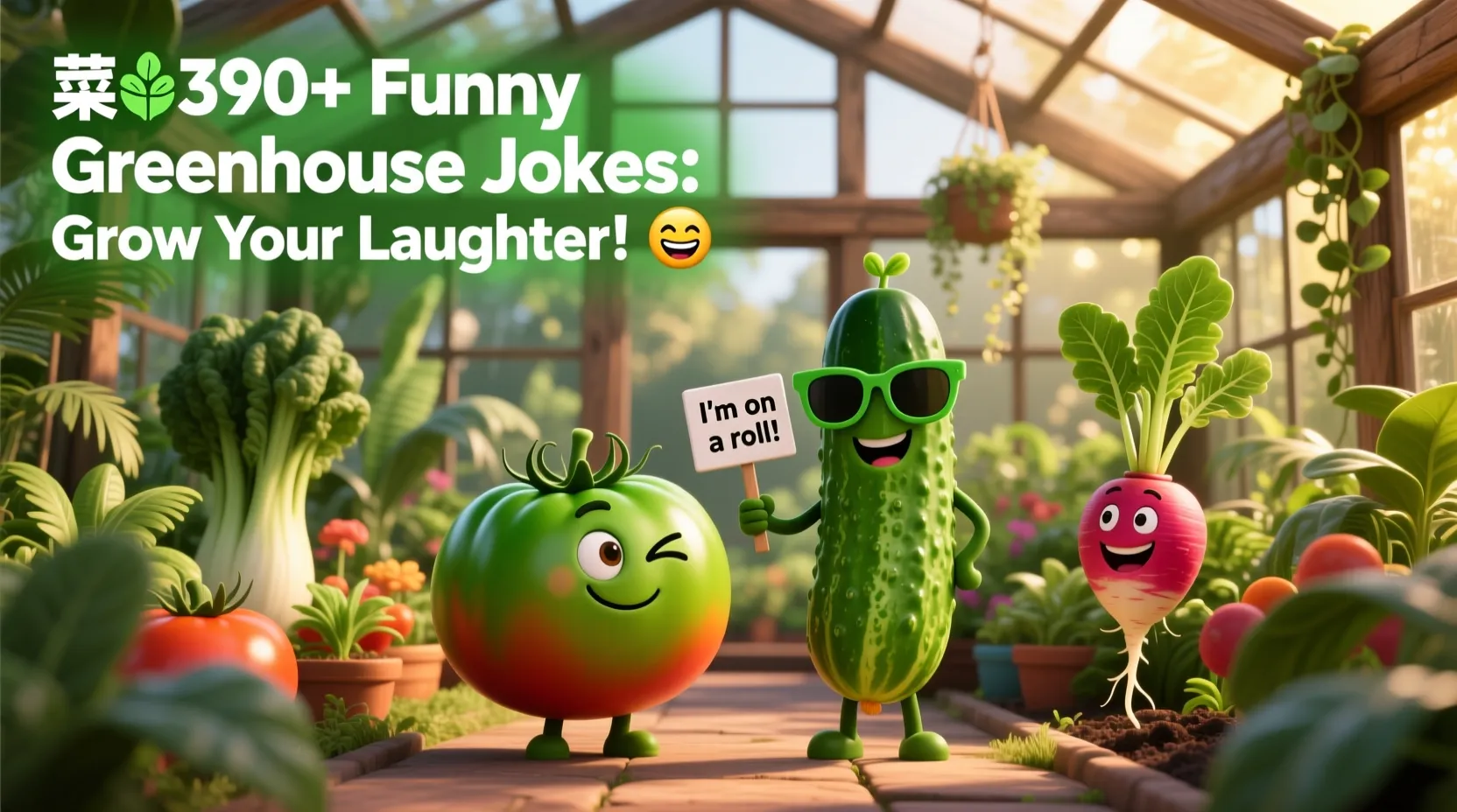 You are currently viewing 🌱😂390+Funny Greenhouse Jokes: Grow Your Laughter! 🌿🤣