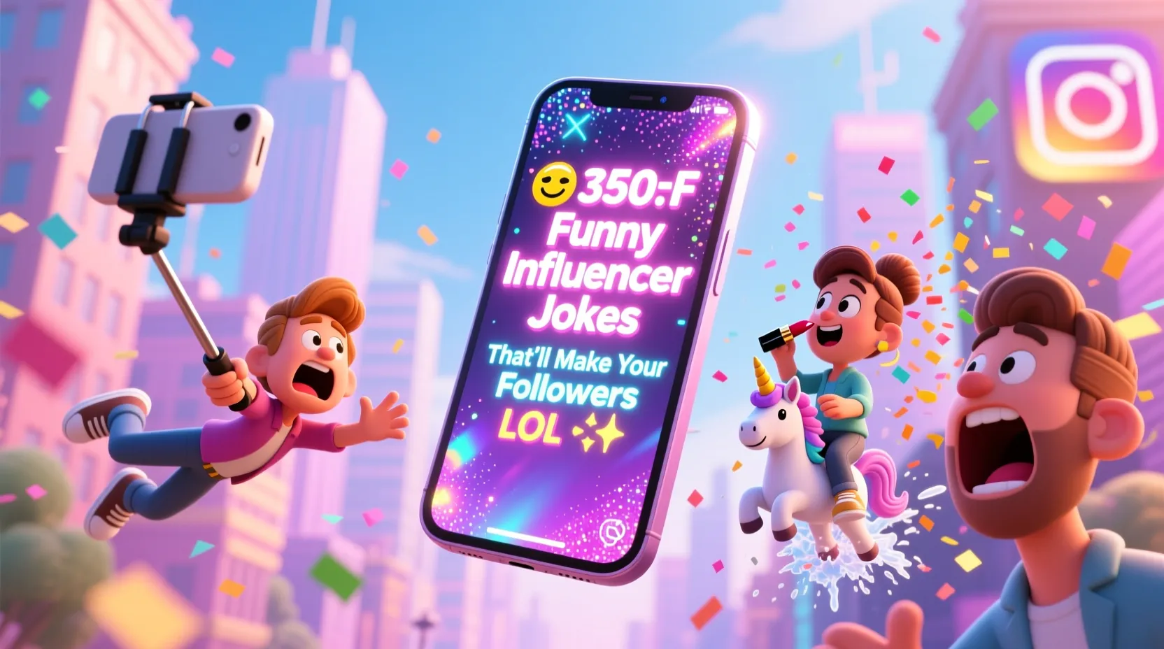 You are currently viewing 📱🤣350+Funny Influencer Jokes That’ll Make Your Followers LOL 💄✨