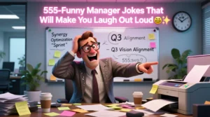 Read more about the article 🤣555+Funny Manager Jokes That Will Make You Laugh Out Loud 📝✨