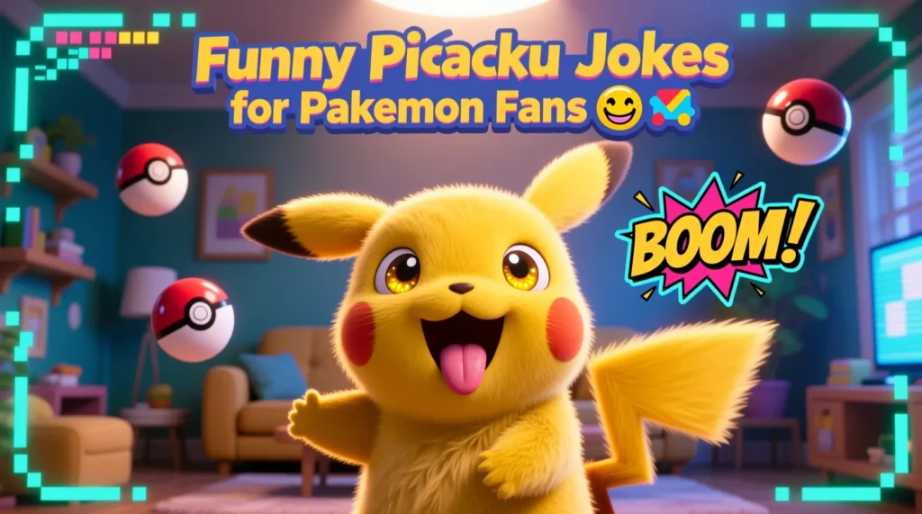 Funny Pikachu Jokes for Pokémon Fans