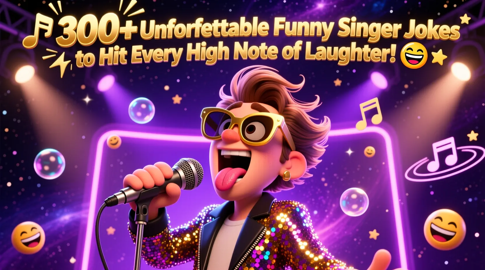You are currently viewing 🎤🤣300+Unforgettable Funny Singer Jokes to Hit Every High Note of Laughter! 🎶😆