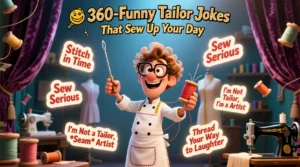Read more about the article 🪡😂360+Funny Tailor Jokes That Sew Up Your Day