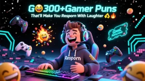 Read more about the article 🎮😂300+Gamer Puns That’ll Make You Respawn With Laughter 🕹️🔥