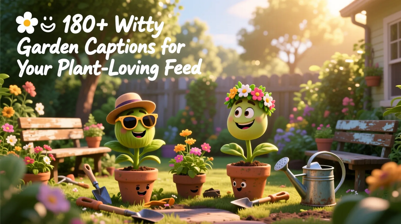 You are currently viewing 🌼😆 180+ Witty Garden Captions for Your Plant-Loving Feed