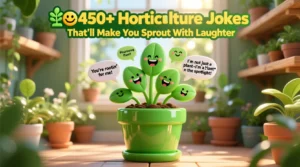 Read more about the article 🌱😂450+Horticulture Jokes That’ll Make You Sprout With Laughter