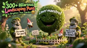 Read more about the article 🌿🤣 300+ Hilarious Landscaping Puns to Brighten Your Garden 🌷😂