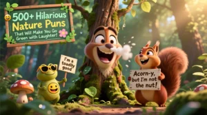 Read more about the article 🌿😂 500+ Hilarious Nature Puns That Will Make You Go Green with Laughter! 🍃🌸