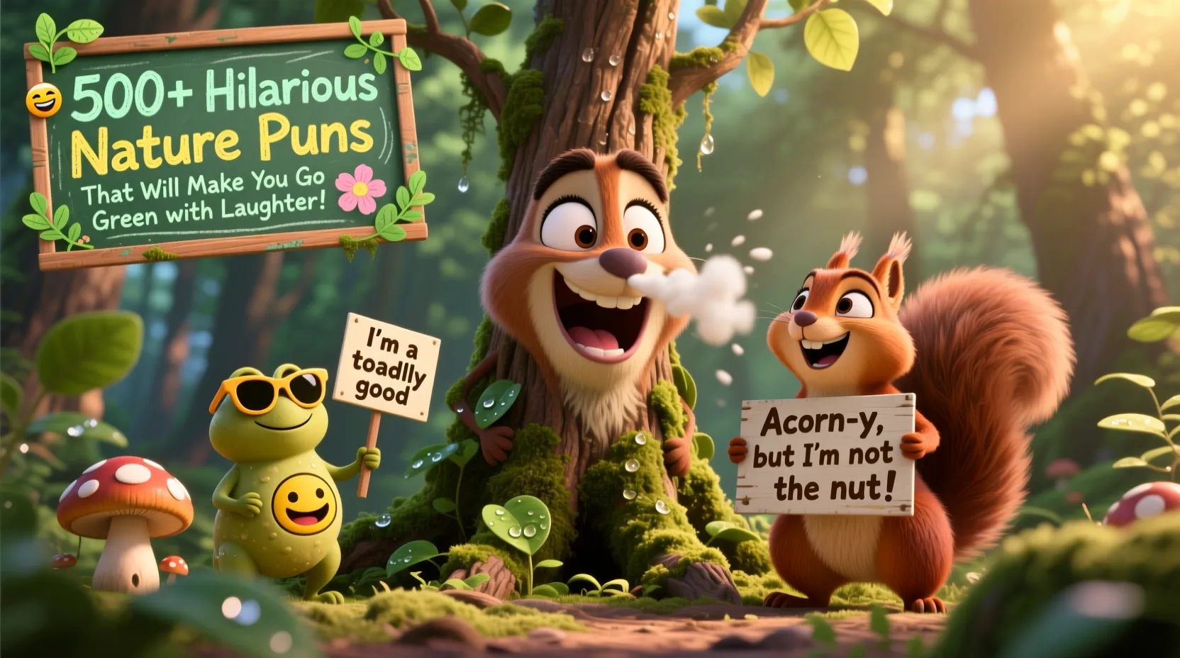 Read more about the article 🌿😂 500+ Hilarious Nature Puns That Will Make You Go Green with Laughter! 🍃🌸