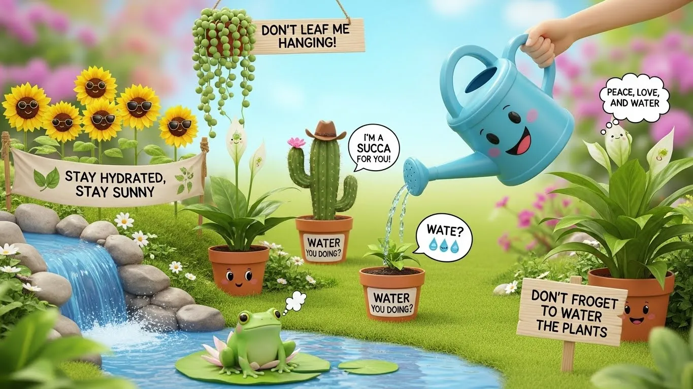 You are currently viewing 💦🌱 410+ Watering Puns That’ll Make You Soak With Laughter 😂🚿