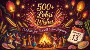 Read more about the article 500+ Lohri Wishes to Celebrate Joy, Warmth & New Beginnings in 2026 🔥🌾